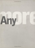 Anymore annual conference bernard cache damisch eisenman isozaki koolhaas krauss perrault tschumi vidler