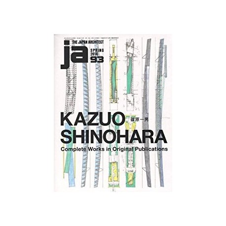 JA The Japan Architect 93 Kazuo Shinohara Complete works in Original Publications