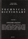 Dizionario Tecnico technical dictionary Vol 1 english-italian Vol 2 Italiano-inglese