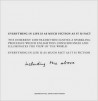 Cine Arch 3 Fact & Fiction - Everything in Life is as Much Fiction as it is Fact