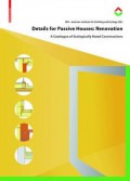 Details for passive houses: renovation a catalogue of ecologically rated constructions