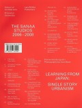 The Sanaa Studios 2006-2008 Learning from Japan: single story urbanism