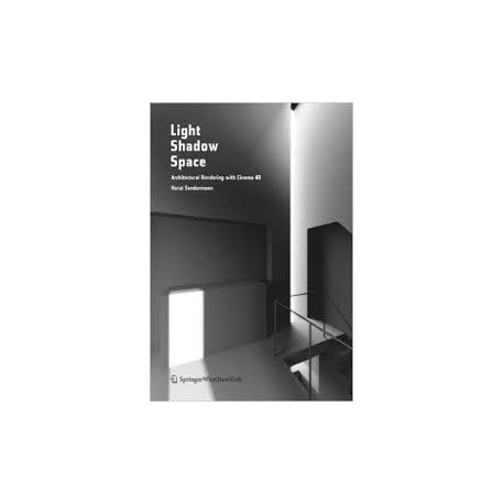 Light Shadow Space architectural rendering with cinema 4D