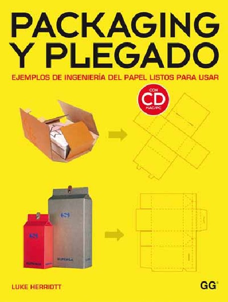 Packaging y plegado. ejemplos de ingeniería del papel listos para usar