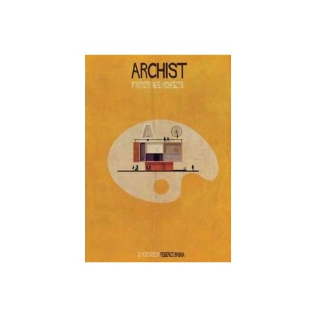 Archist If Artists Were Architects 30 posters by Federico Babina