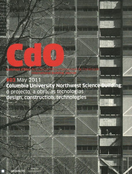 CDO 03 Cadernos d'Obra Maio 2011 Columbia University Northwest Science Building