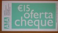 Cheque Oferta 15€
