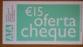 Cheque Oferta 15€