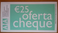Cheque Oferta 25 €