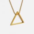 Colar D'ANGOLO prata 925 plaqueado a ouro gold plated necklace