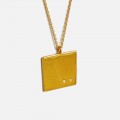 Colar IOETE prata 925 plaqueado a ouro gold plated necklace