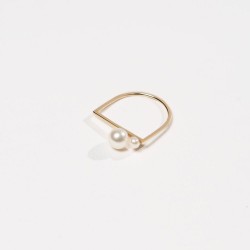 Anel SEMI Prata 925 silver ring