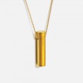 Colar SOLOTU prata 925 plaqueado a ouro gold plated necklace