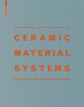 Ceramic Material Systems in architecture and interior design