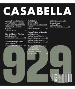 Casabella 929 January 2022