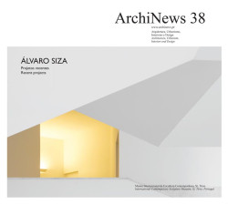 ArchiNews 38 Álvaro Siza Projetos Recentes Recent Projects
