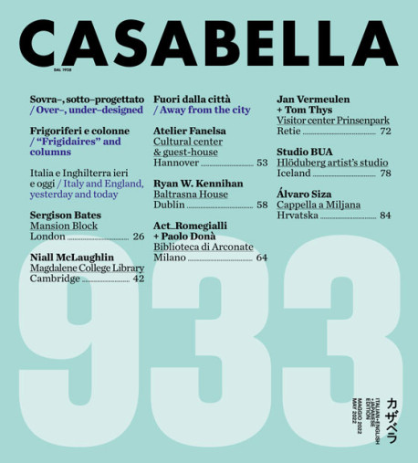 Casabella 933 May 2022