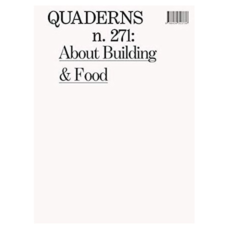 Quaderns n.271: About Buildings & Food