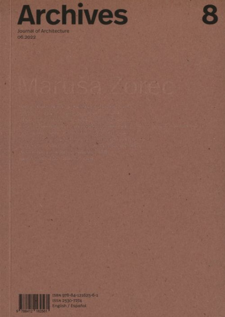Archives 8 Journal of Architecture 06.2022 Marusa Zorec