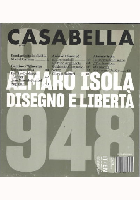 Casabella 948 Aimaro Isola Disegno e Libertà