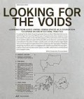 Looking for the Voids - Learning from Asia's Liminal Urban Spaces as a Foundation to Expand an Architectural Practice