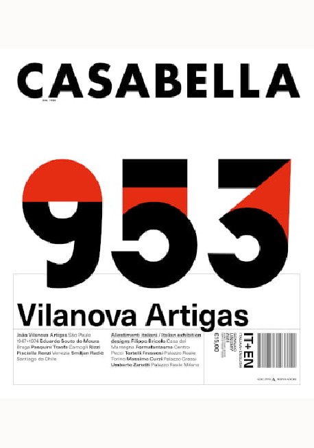Casabella 953 January 2024 Vilanova Artigas