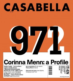 Casabella 971 July-August 2025 Corinna Menn: a Profile