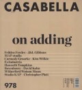 Casabella 978 February 2026 On Adding