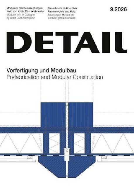 Detail 9.2026 Prefabrication and Modular Construction